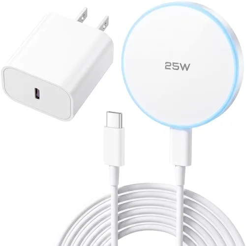 TNDAJI 25W Magnetic Wireless Charger + 30W Adapter